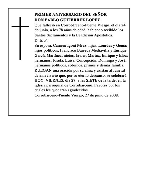 DON PABLO GUTIERREZ LOPEZ