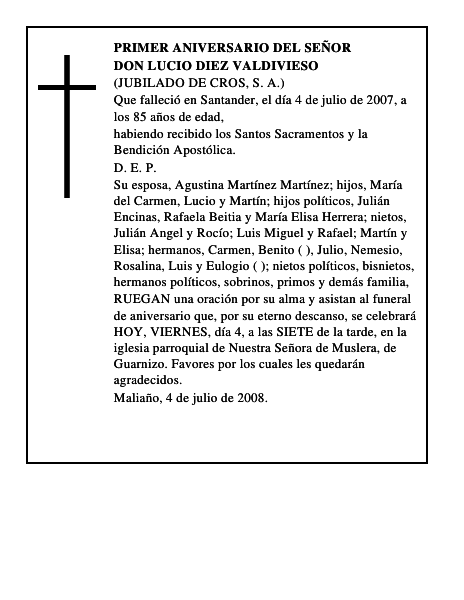 DON LUCIO DIEZ VALDIVIESO