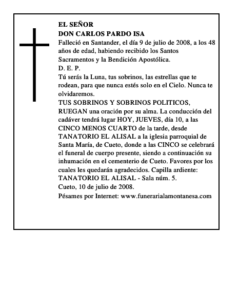 DON CARLOS PARDO ISA