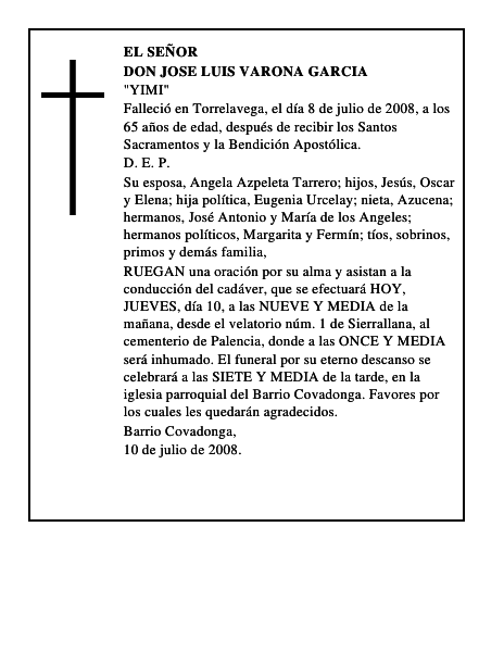 DON JOSE LUIS VARONA GARCIA