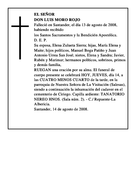 DON LUIS MORO ROJO