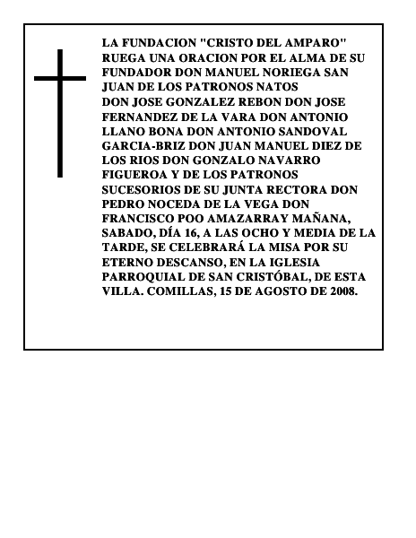 DON JOSE GONZALEZ REBON DON JOSE FERNANDEZ DE LA VARA DON ANTONIO LLANO BONA DON ANTONIO SANDOVAL GA