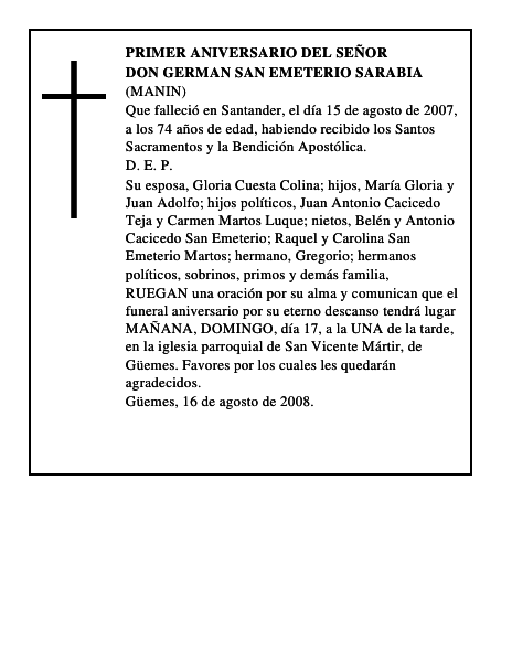 DON GERMAN SAN EMETERIO SARABIA