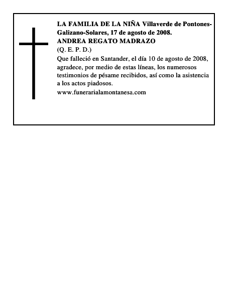 ANDREA REGATO MADRAZO