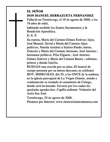 DON MANUEL BERRAZUETA FERNANDEZ
