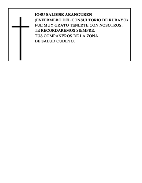 IOSU SALDISE ARANGUREN