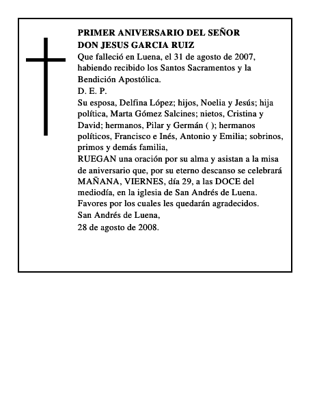 DON JESUS GARCIA RUIZ