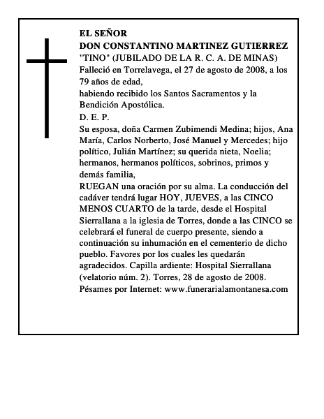 DON CONSTANTINO MARTINEZ GUTIERREZ