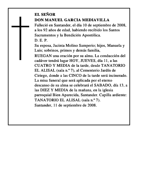 DON MANUEL GARCIA MEDIAVILLA