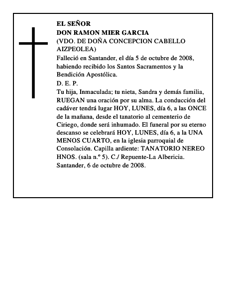 DON RAMON MIER GARCIA