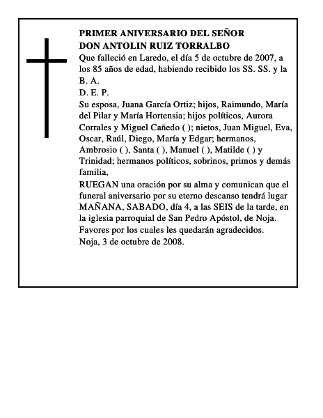 DON ANTOLIN RUIZ TORRALBO