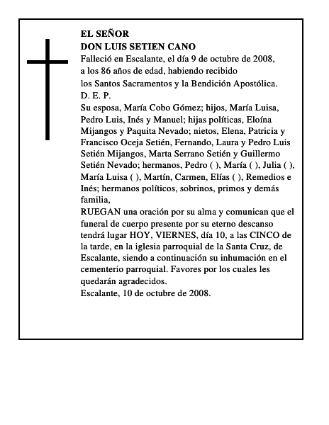 DON LUIS SETIEN CANO