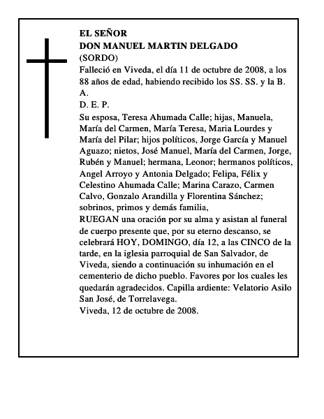 DON MANUEL MARTIN DELGADO