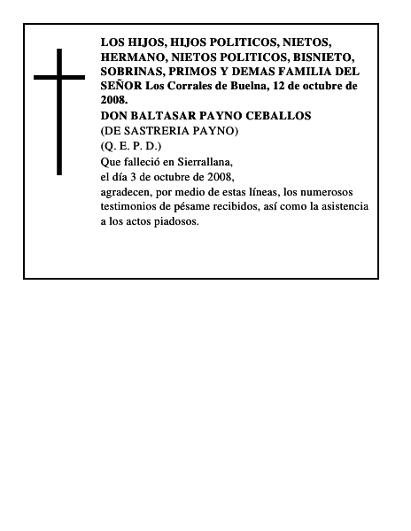 DON BALTASAR PAYNO CEBALLOS