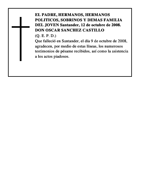 DON OSCAR SANCHEZ CASTILLO
