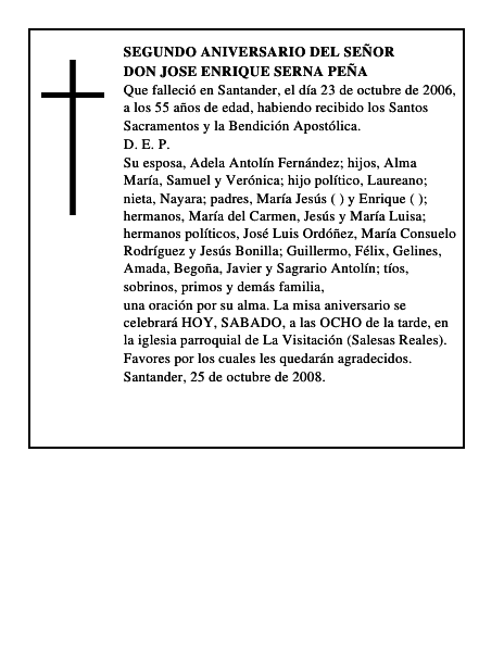 DON JOSE ENRIQUE SERNA PEÑA