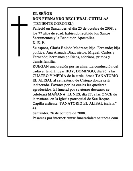 DON FERNANDO REGUERAL CUTILLAS