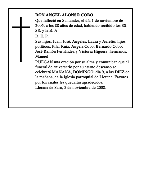 DON ANGEL ALONSO COBO