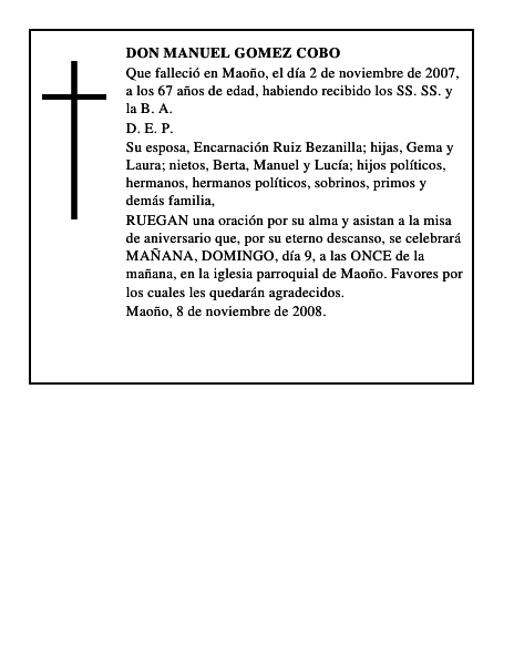 DON MANUEL GOMEZ COBO