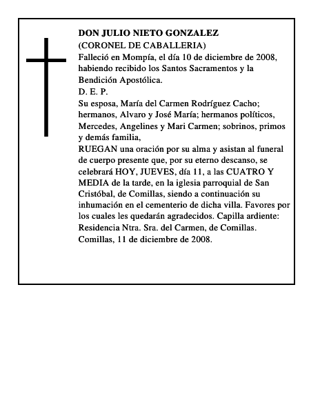 DON JULIO NIETO GONZALEZ