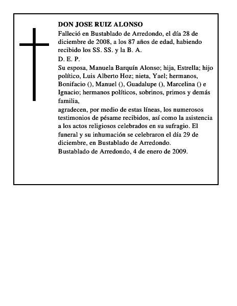 DON JOSE RUIZ ALONSO