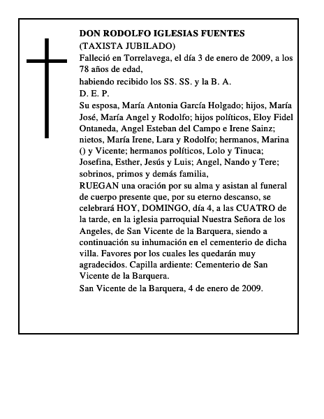 DON RODOLFO IGLESIAS FUENTES