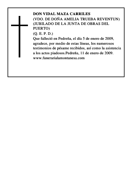 DON VIDAL MAZA CARRILES