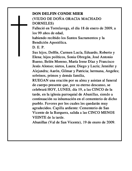 DON DELFIN CONDE MIER