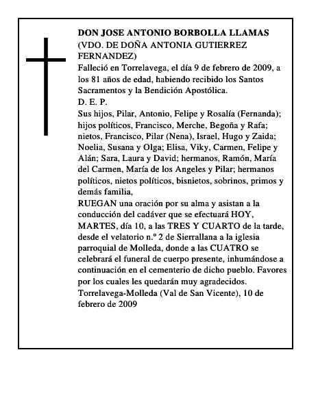 DON JOSE ANTONIO BORBOLLA LLAMAS