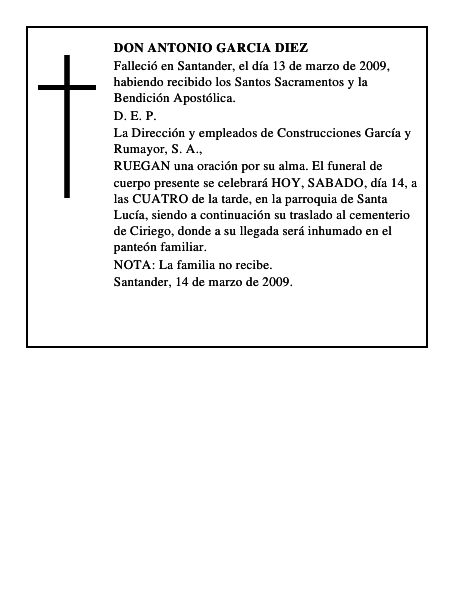 DON ANTONIO GARCIA DIEZ