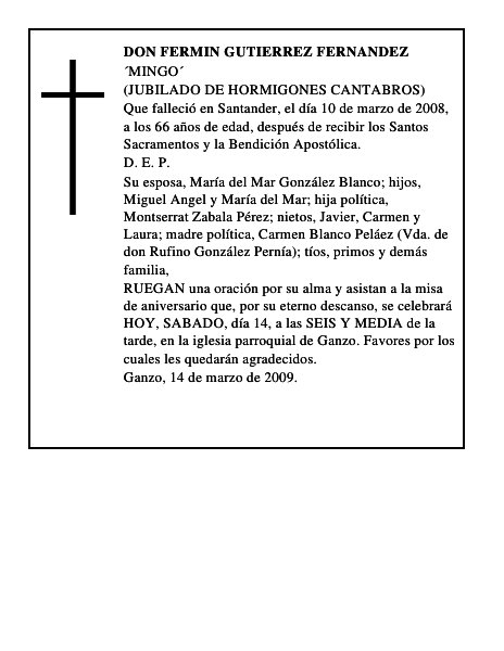 DON FERMIN GUTIERREZ FERNANDEZ