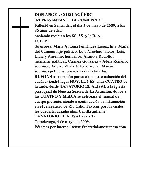 DON ANGEL COBO AGÜERO
