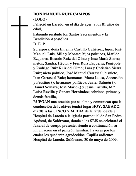DON MANUEL RUIZ CAMPOS