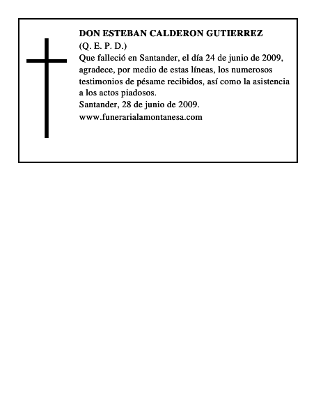 DON ESTEBAN CALDERON GUTIERREZ