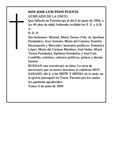 DON JOSE LUIS PEON PUENTE