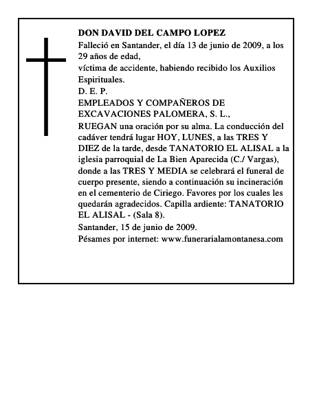 DON DAVID DEL CAMPO LOPEZ