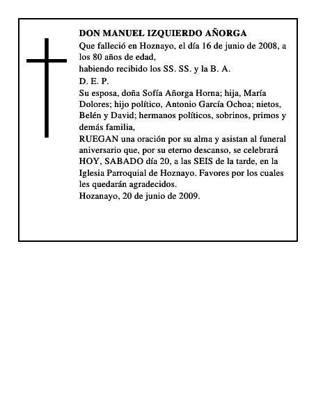 DON MANUEL IZQUIERDO AÑORGA