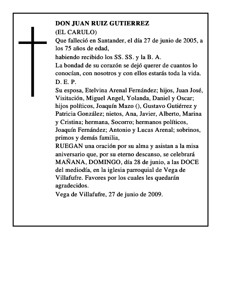 DON JUAN RUIZ GUTIERREZ