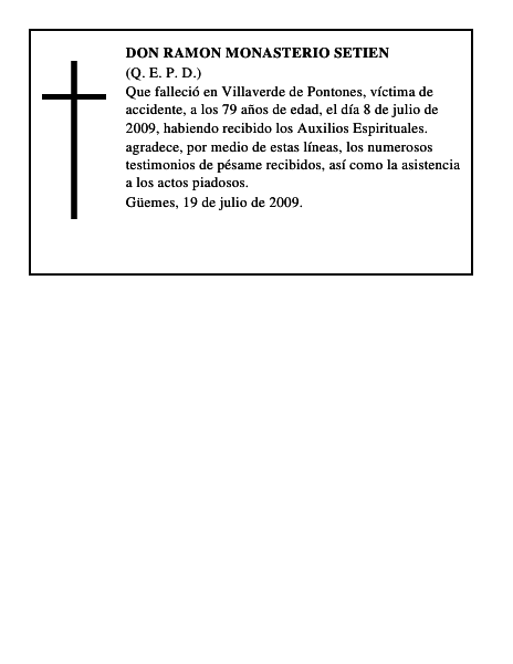 DON RAMON MONASTERIO SETIEN