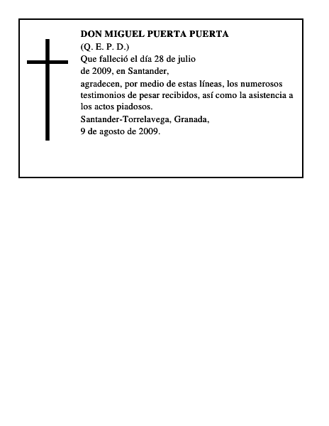 DON MIGUEL PUERTA PUERTA