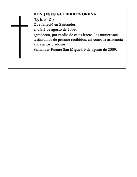DON JESUS GUTIERREZ OREÑA