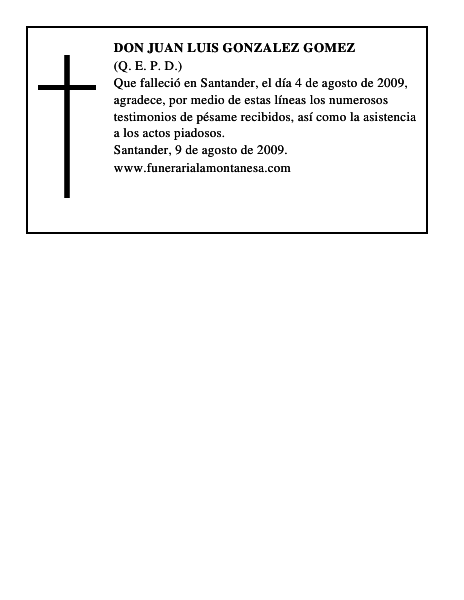 DON JUAN LUIS GONZALEZ GOMEZ
