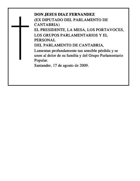 DON JESUS DIAZ FERNANDEZ