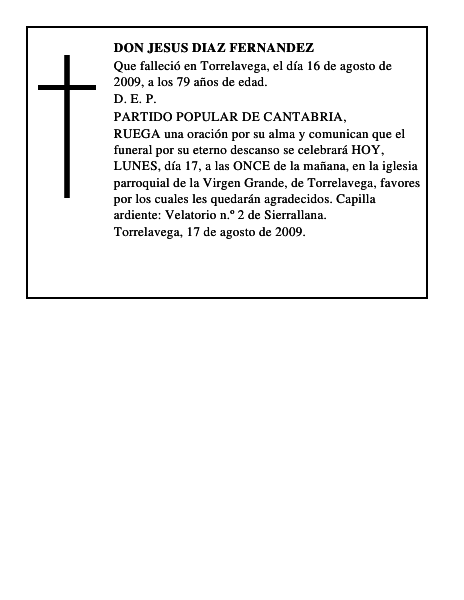 DON JESUS DIAZ FERNANDEZ