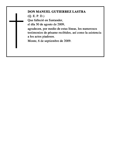 DON MANUEL GUTIERREZ LASTRA