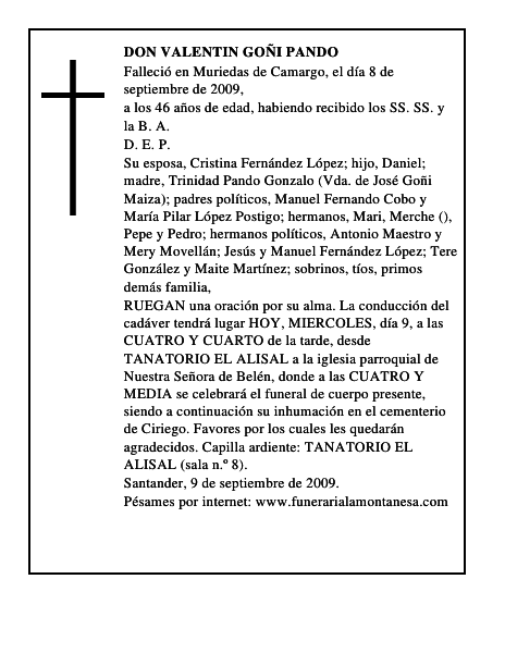 DON VALENTIN GOÑI PANDO