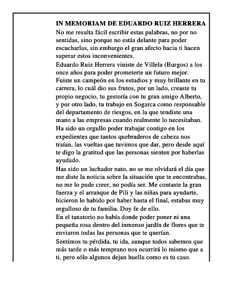In memoriam de Eduardo Ruiz Herrera