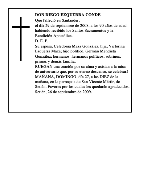 DON DIEGO EZQUERRA CONDE