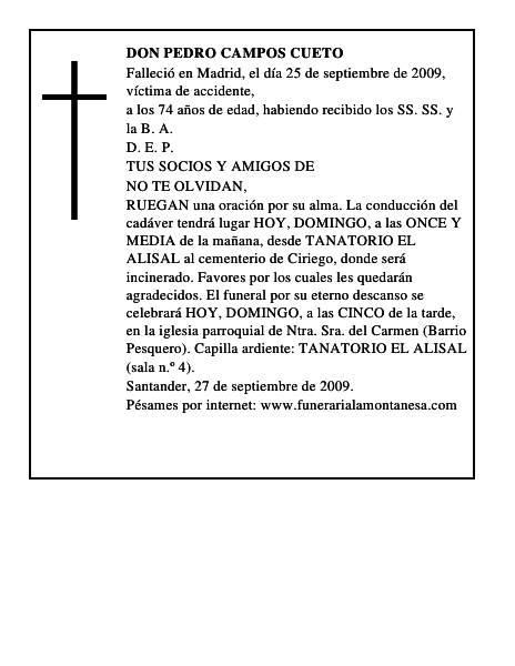 DON PEDRO CAMPOS CUETO