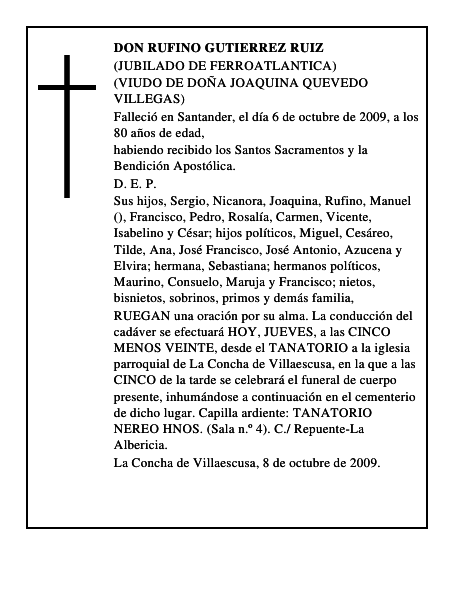 DON RUFINO GUTIERREZ RUIZ